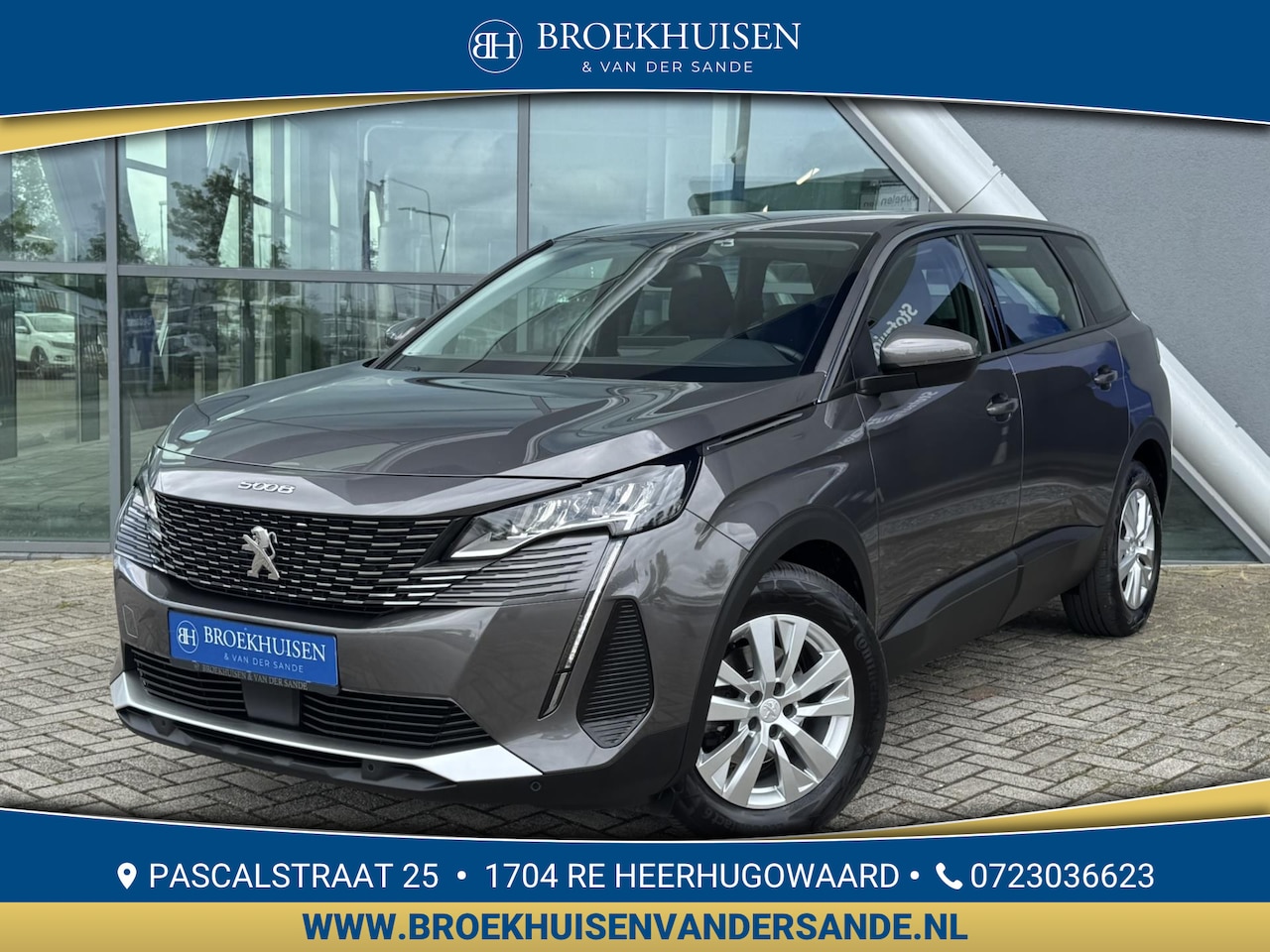 Peugeot 5008 - 1.2 PureTech Active Pack 7 Pers. 131pk Automaat / Trekhaak / Camera - AutoWereld.nl