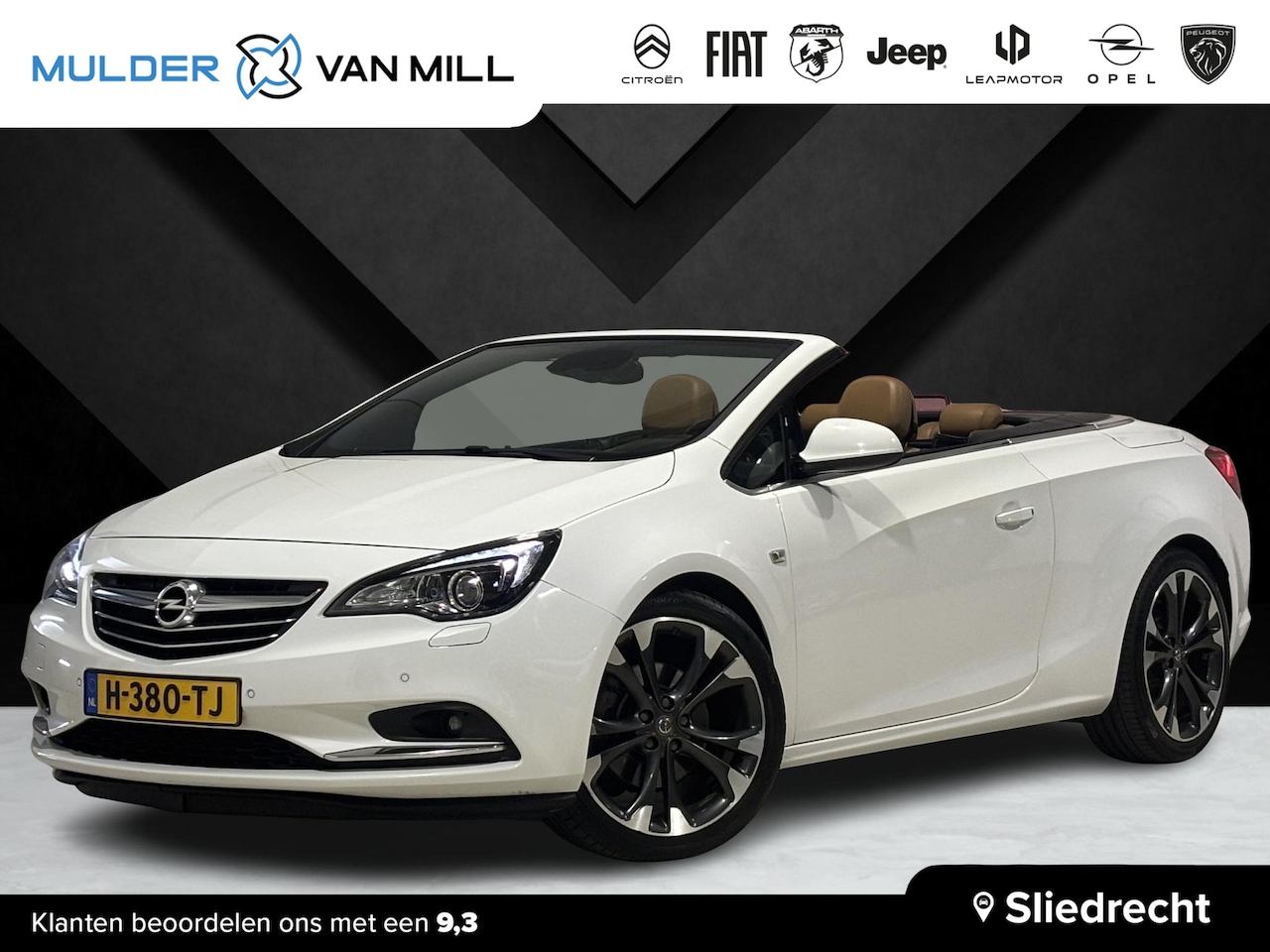Opel Cascada - Cosmo+ 1.6 Turbo 170pk AT6 | BRANDY LEDER | BI-XENON | TREKHAAK | 20 INCH VELGEN | STOELKO - AutoWereld.nl