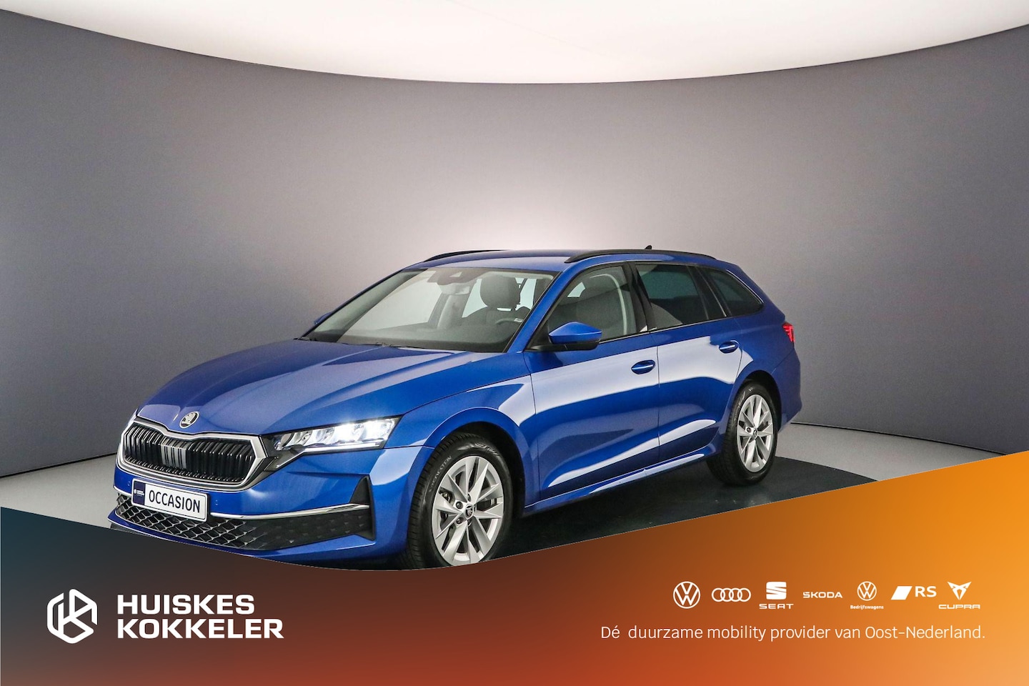 Skoda Octavia Combi - Business Edition 1.5 eTSI 115pk DSG Automaat Adaptive cruise control, Achteruitrijcamera, - AutoWereld.nl