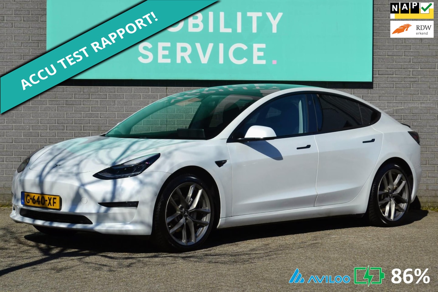 Tesla Model 3 - Long Range RWD Long Range AWD 75 kWh Tesla Model 3 - Long Range AWD 75 kWh SOH86% Pano AutoPilot LED ACCU - AutoWereld.nl