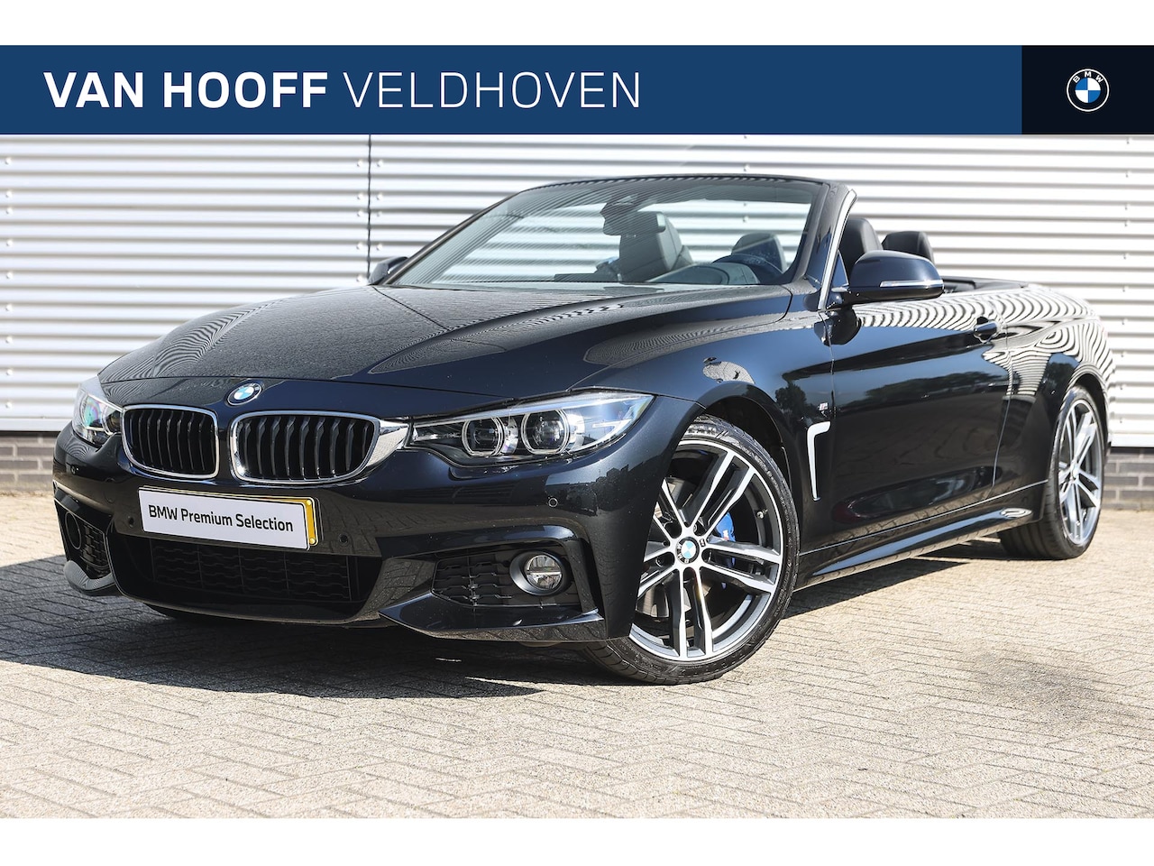 BMW 4-serie Cabrio - 420i High Executive M Sport Automaat / Sportstoelen / Air Collar / Head-Up / M Sportonders - AutoWereld.nl