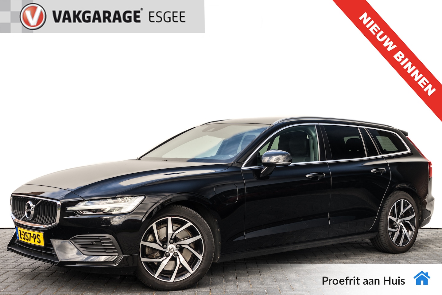 Volvo V60 - 2.0 T6 340 PK Twin Engine AWD Momentum Pro RIJKLAAR INCL GARANTIE. | Trekhaak , Clima | 4 - AutoWereld.nl