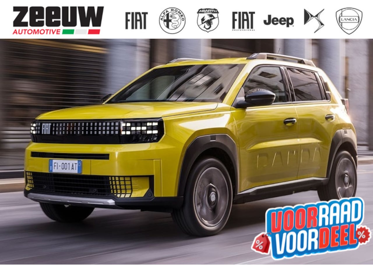 Fiat Grande Panda - La Prima 44 kWh NU TE BESTELLEN! - AutoWereld.nl