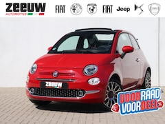 Fiat 500 C - 1.0 Hybrid 70 PK RED | Navi | Carplay | Clima | 16"