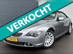 BMW 6-serie Cabrio - 650i High Executive NAVI/YOUNGTIMER/MEMORY/LEDER/
