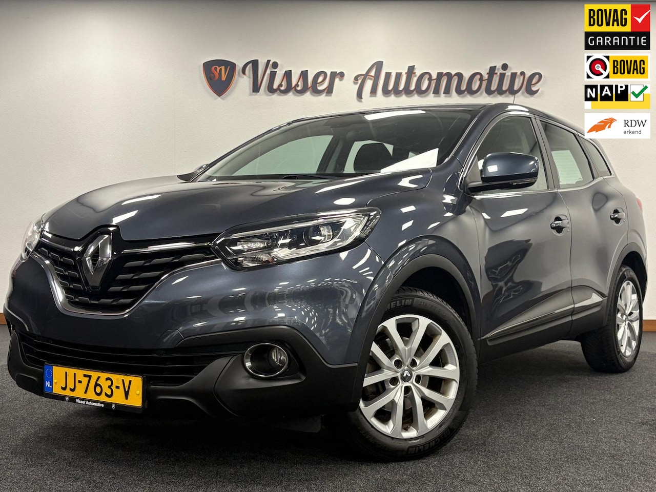 Renault Kadjar - 1.2 TCe Zen*Nationale Auto Pas*NAP*Airco*Led*Navi*Cruise-Control*Trekhaak* - AutoWereld.nl