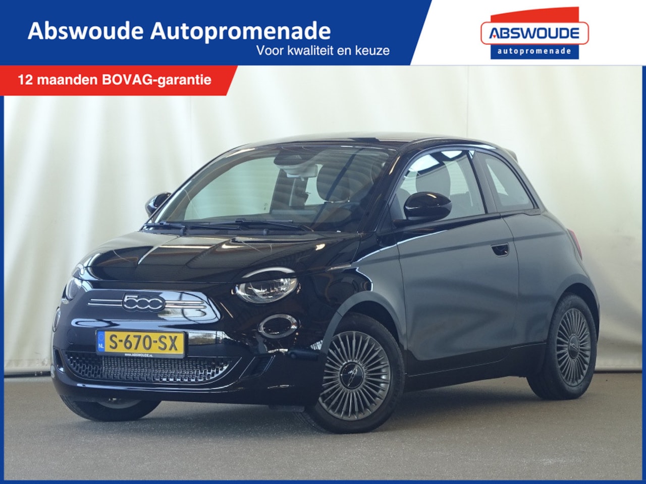 Fiat 500e - Icon 42 kWh | Automaat | Apple Carplay | Android Auto - AutoWereld.nl