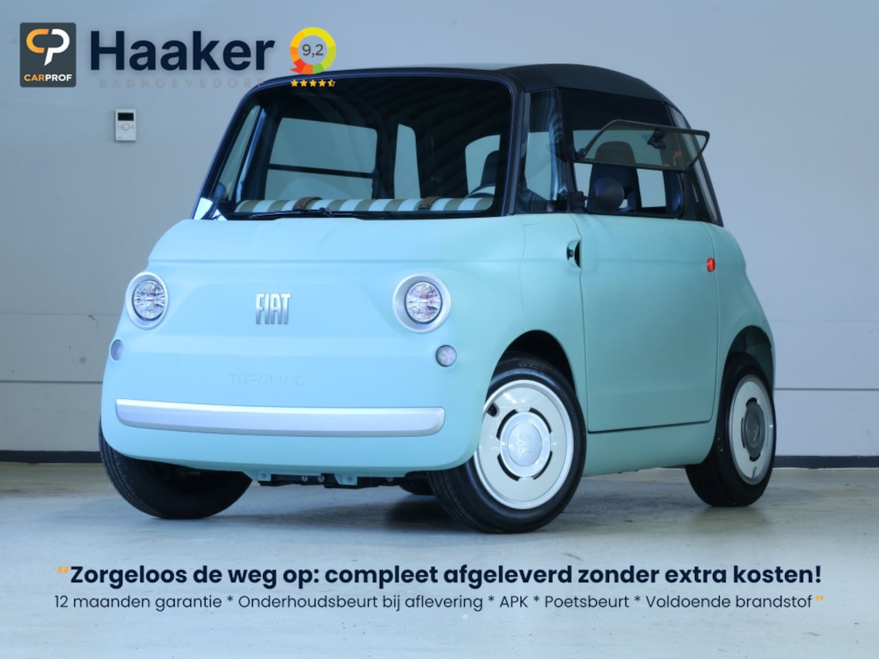 Fiat Topolino - Niet te koop, wél te ervaren - Plan een proefrit en bestel - AutoWereld.nl