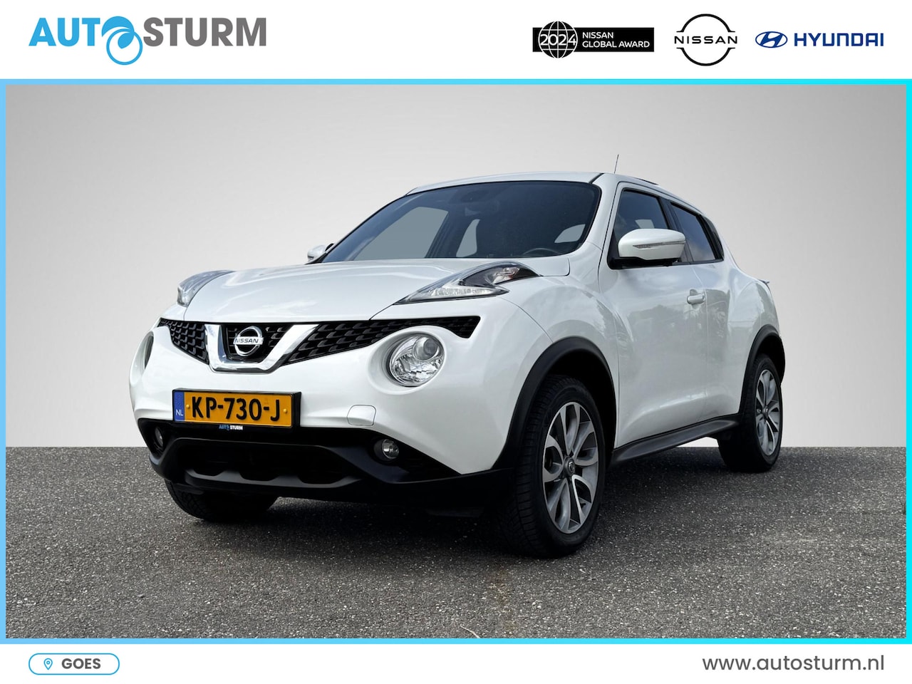 Nissan Juke - 1.6 Tekna Automaat | Panoramadak | Navigatie | 360° Camera | Leder | Stoelverwarming | Key - AutoWereld.nl