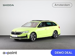 Skoda Octavia Combi - 1.5 TSI MHEV Sportline Business Led Matrix | 19 inch | Black pakket | Panoramadak | Elek.