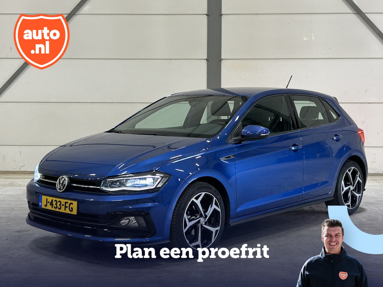 Volkswagen Polo - 1.0 TSI R-Line | 3x R-Line | LED | Carplay | Digital Cockpit | Adapt Cruise Control |17"LM - AutoWereld.nl