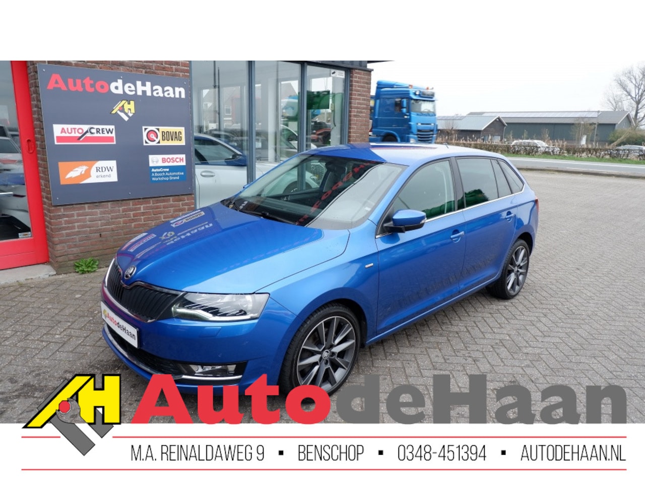 Skoda Rapid Spaceback - Rapid 1.4 TSI Drive Navi/Clima/Cruise/17"/Trekhaak/PDC - AutoWereld.nl