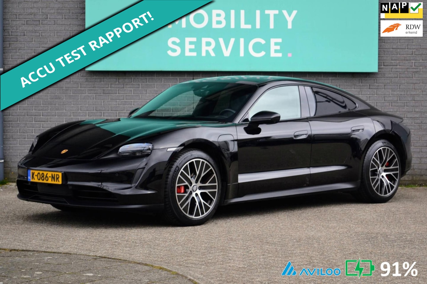 Porsche Taycan - 4S 79 kWh SOH 91% BOSE PANO 360CAM Warmtepomp Comfortstoelen - AutoWereld.nl