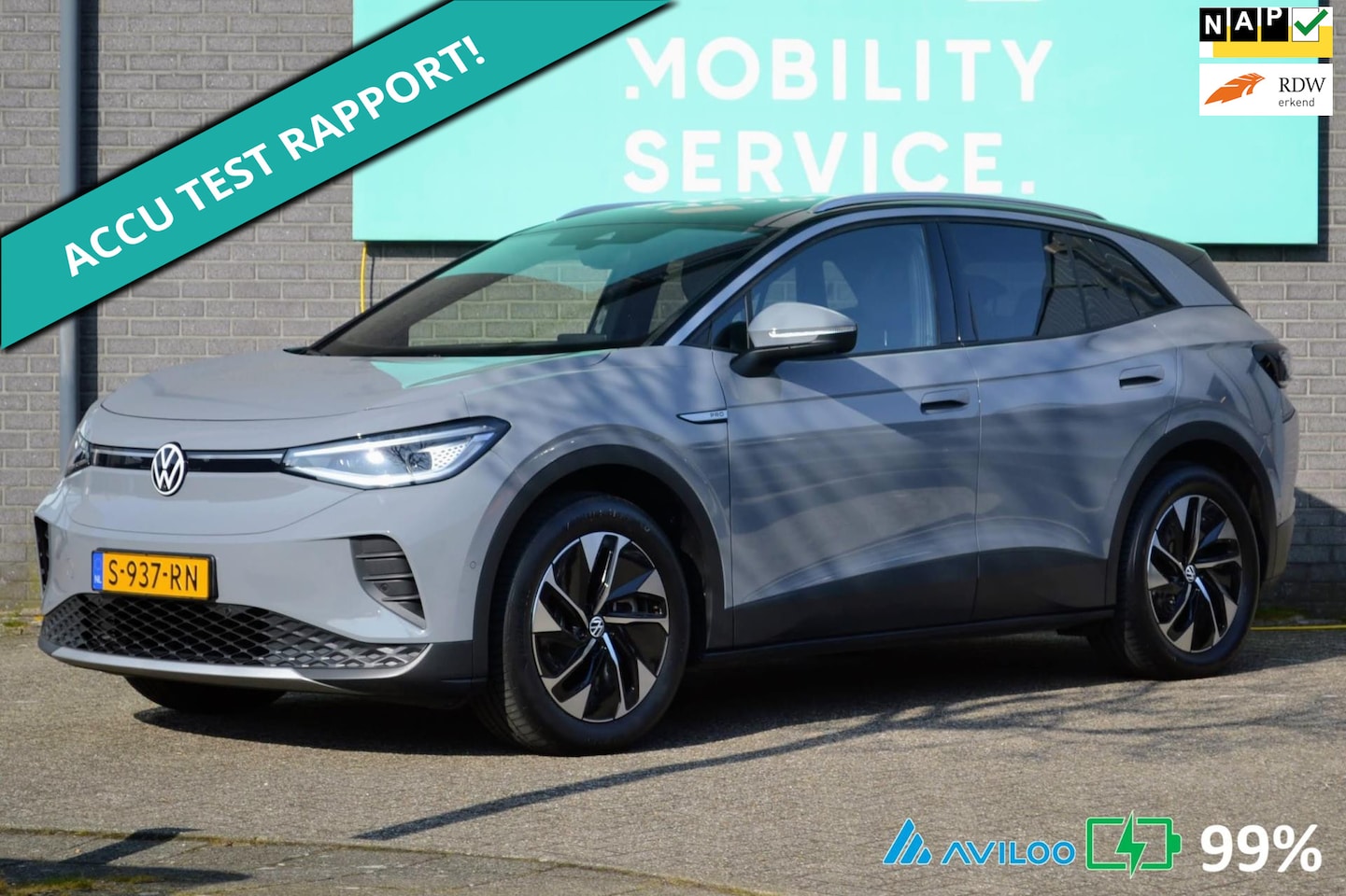 Volkswagen ID.4 - Pro 77 kWh SOH 99% ACCLED CAM Comfort Design Multi Media Style Pakket - AutoWereld.nl
