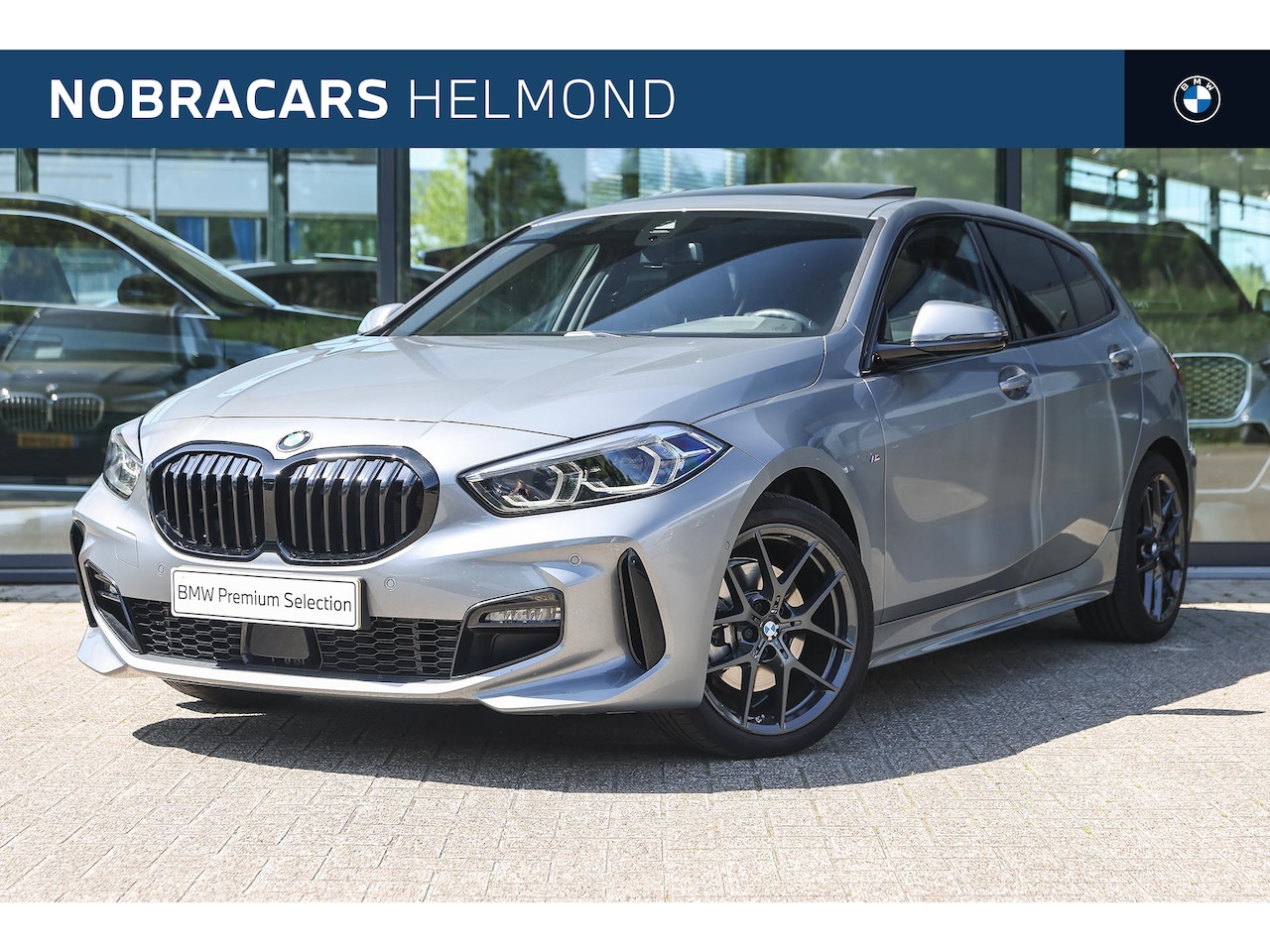 BMW 1-serie - 118i High Executive M Sport Automaat / Panoramadak / Sportstoelen / Comfort Access / LED / - AutoWereld.nl