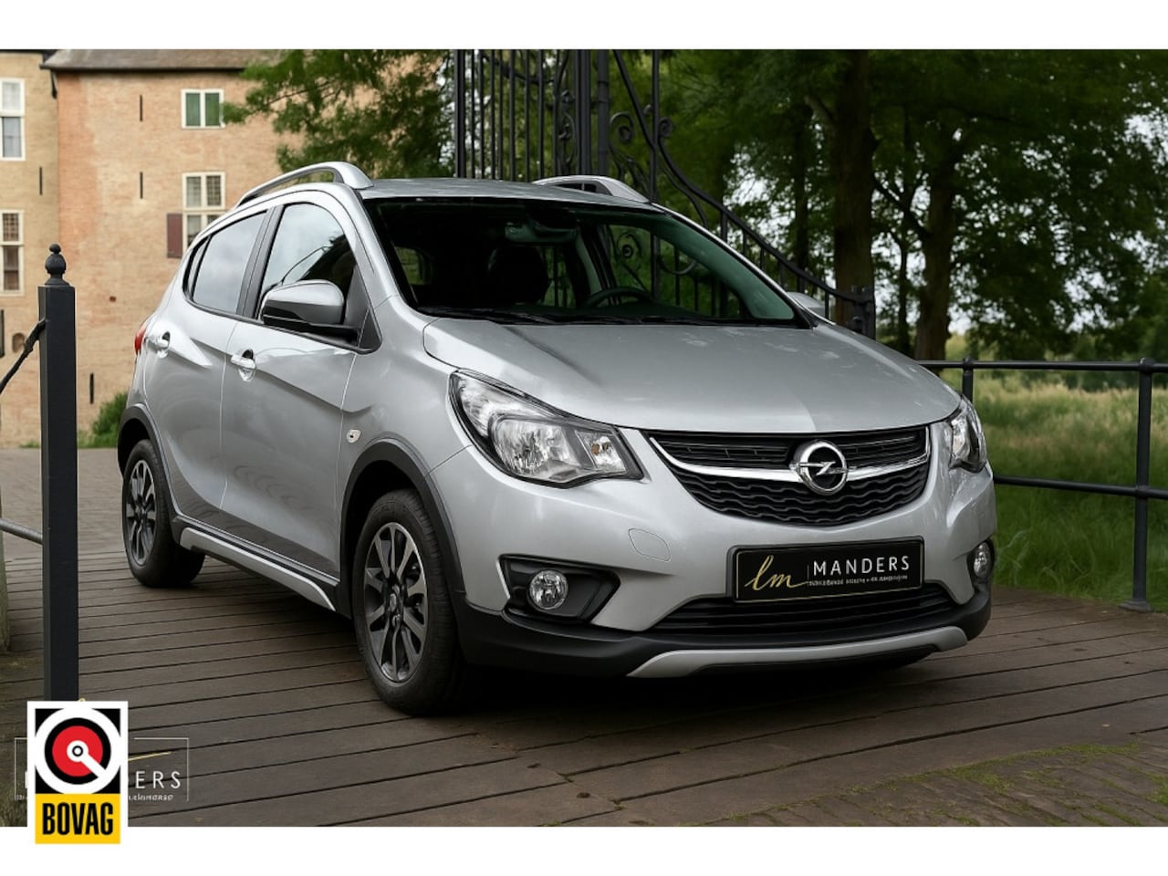 Opel Karl - 1.0 Rocks 2019 ZILVER | Display | Airco | Parkeersensoren - AutoWereld.nl