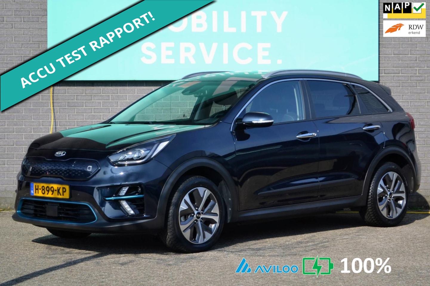 Kia e-Niro - ExecutiveLine 64 kWh SOH100% Clima ACC Leder CarPlay LaneAssist LED - AutoWereld.nl