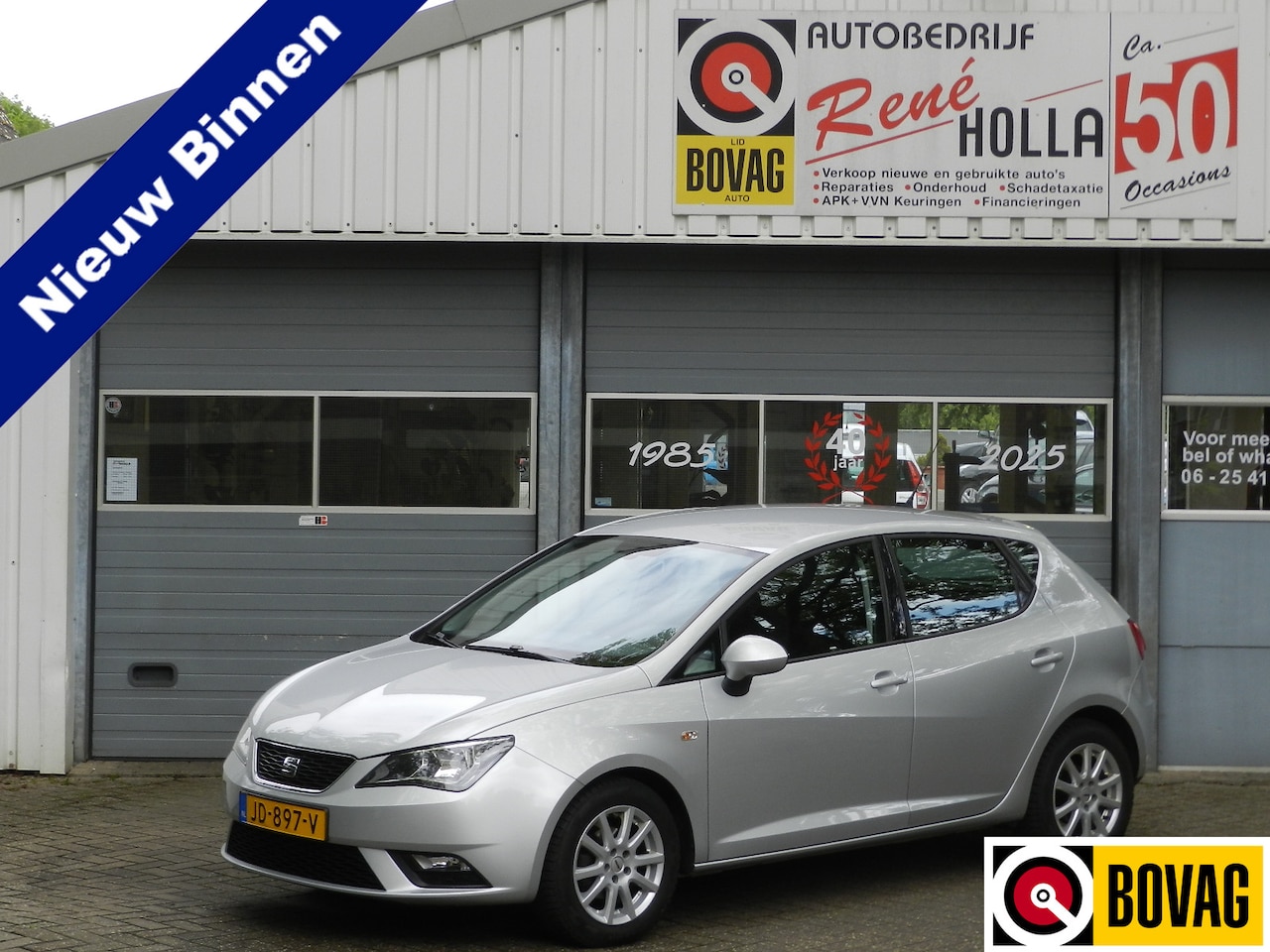 Seat Ibiza - 1.0 EcoTSI 96 PK 5 DRS Style Connect Navi Carplay PDC Cruise contr LMV - AutoWereld.nl