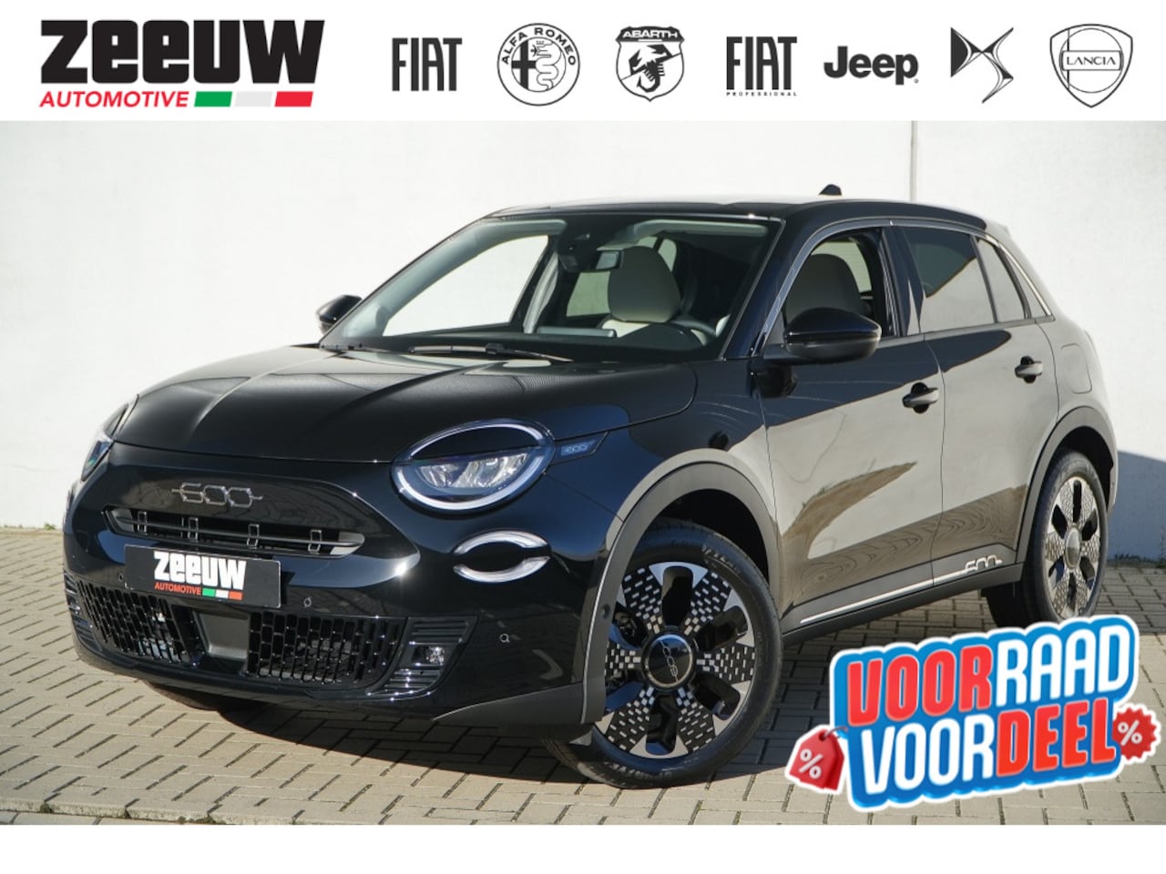 Fiat 600 - 1.2 Hybrid 100 PK La Prima | Navi | Camera | Carplay - AutoWereld.nl