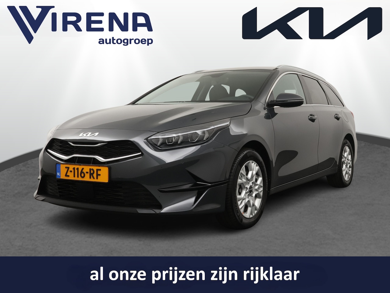 Kia Cee'd Sportswagon - Ceed 1.5 T-GDi Automaat DynamicPlusLine - LED koplampen - Dode hoek - Stoelverwarming - Ap - AutoWereld.nl