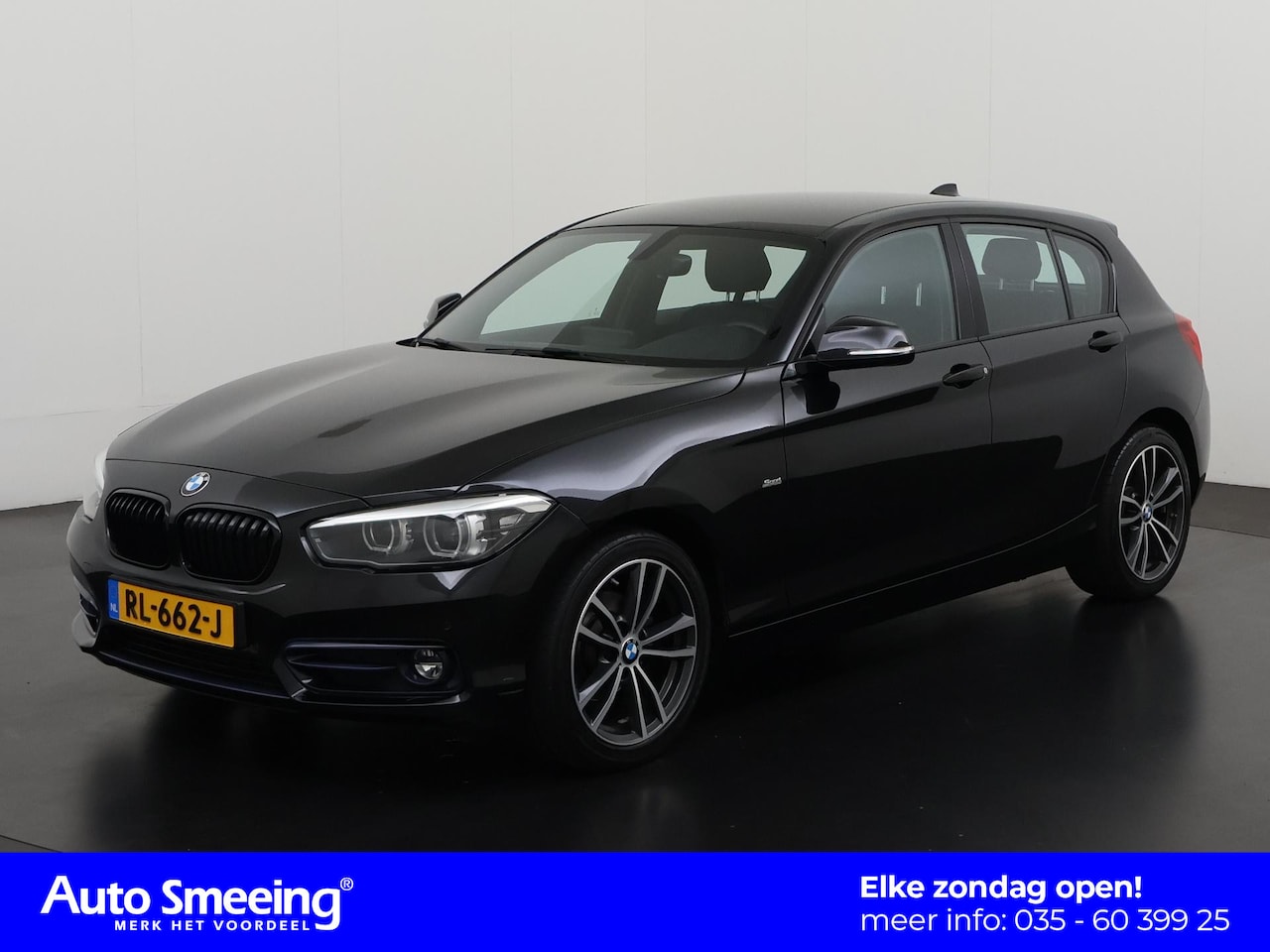 BMW 1-serie - 118i Sport Line Shadow | Leder | LED | Prof Navigatie | Trekhaak | Zondag open! - AutoWereld.nl