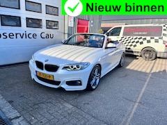 BMW 2-serie Cabrio - 220i M Sport Automaat|Navi|Leder|Lane-assist