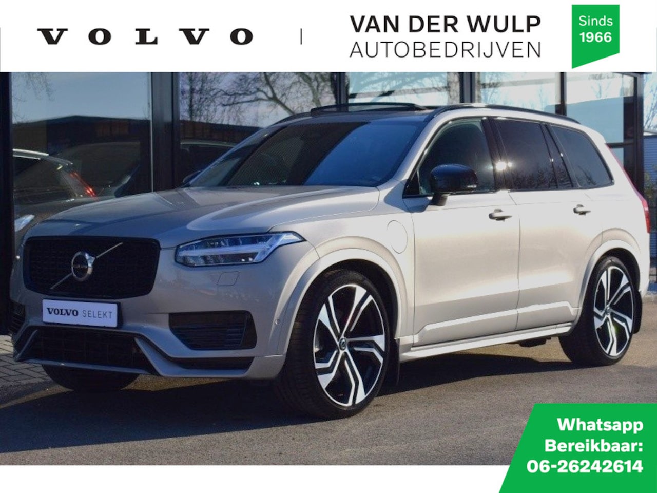 Volvo XC90 - T8 AWD 455pk Ultimate Dark | Luchtvering | Trekhaak | Bowers&Wil - AutoWereld.nl