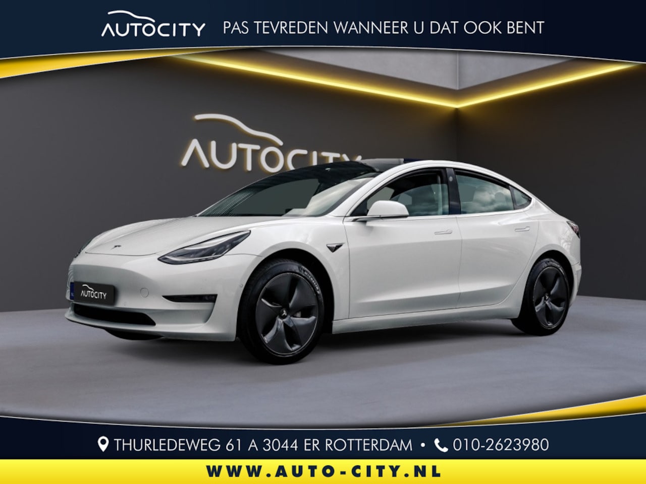 Tesla Model 3 - Long Range RWD Long Range AWD 75kWh Intel l Auto pilot l Dual Motor - AutoWereld.nl