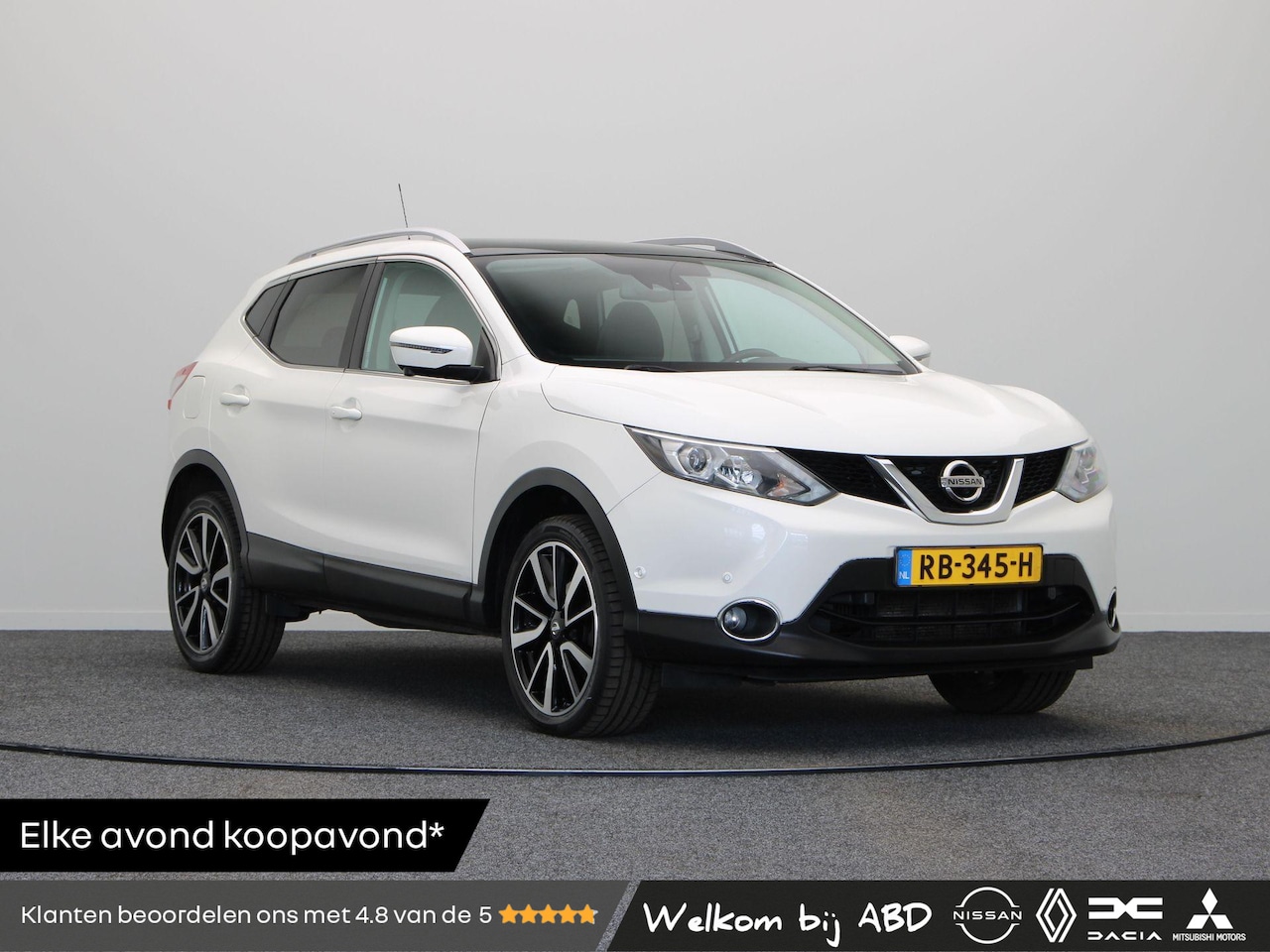 Nissan Qashqai - 115pk Tekna | Panoramadak | Rondomzicht camera | Stoelverwarming | Verwarmde voorruit | - AutoWereld.nl
