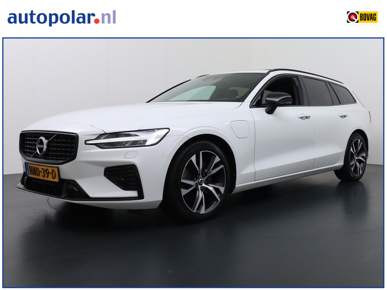 Volvo V60 - 2.0 T6 Recharge AWD R-Design LongRange/Panodak/Camera/Headup etc. - AutoWereld.nl