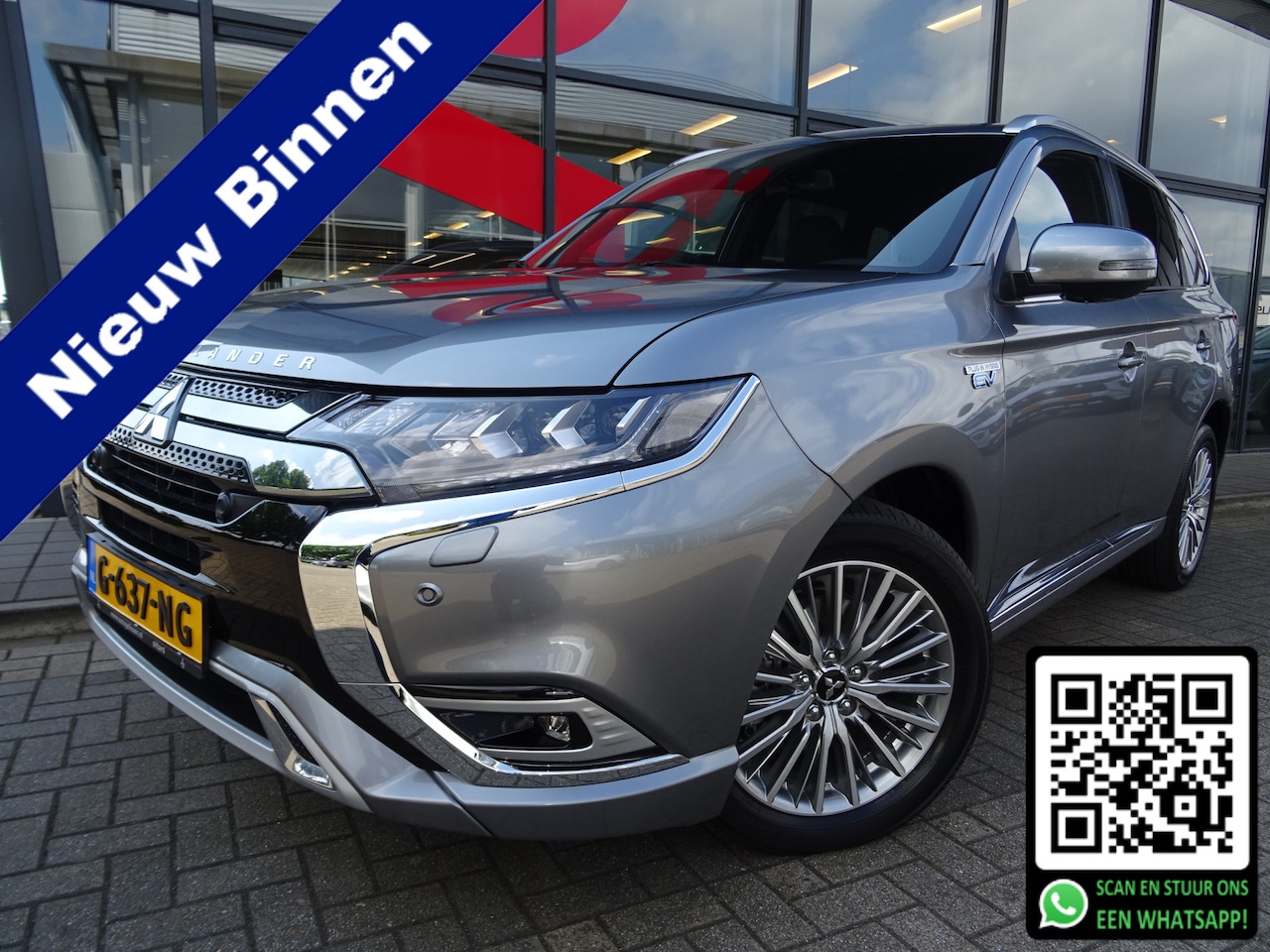 Mitsubishi Outlander - 2.4 PHEV Instyle AUTOMAAT | 240 PK | 4WD | 1E EIGENAAR | DEALER ONDERHOUDEN  |TREKHAAK | - AutoWereld.nl