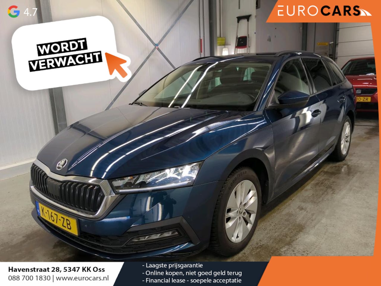 Skoda Octavia Combi - 1.0 TSI 110pk Business Edition Navigatie Digitale Cockpit Lichtmetalen velgen Climate Cont - AutoWereld.nl