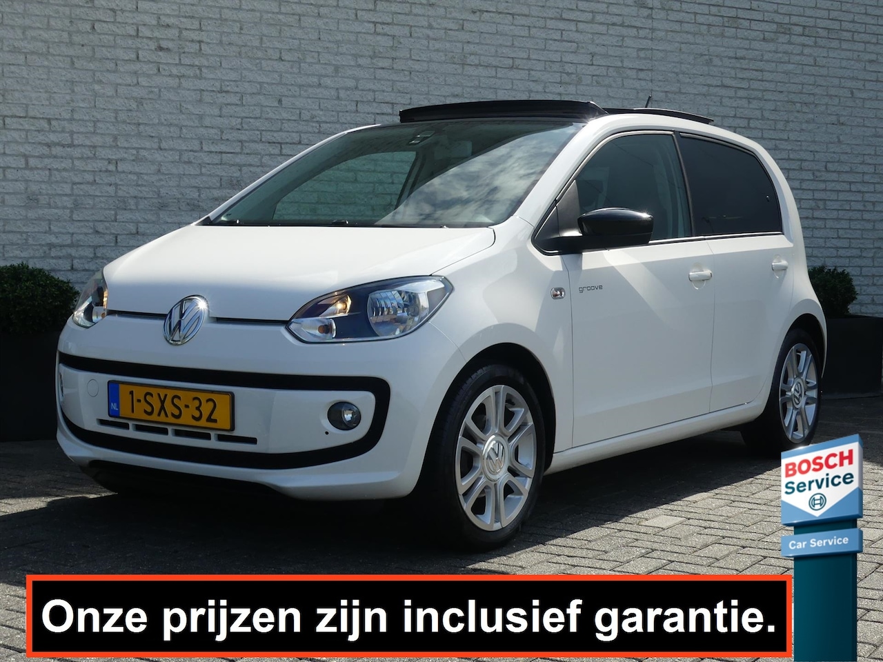 Volkswagen Up! - HIGH UP GROOVE! 60PK 5DRS PANO.DAK/CRUISE/PDC/AIRCO/LM-VELGEN - AutoWereld.nl