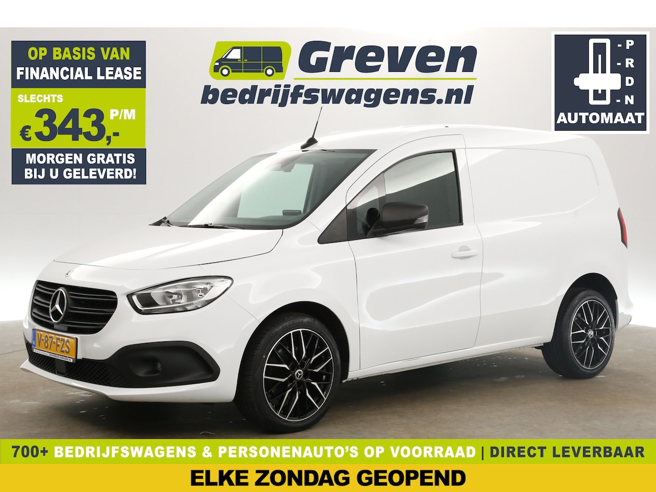 Mercedes-Benz Citan - 110 CDI L1H1 Automaat Airco Carplay Cruise 18''LMV PDC Stoelverw. Elektrpakket Schuifdeur - AutoWereld.nl