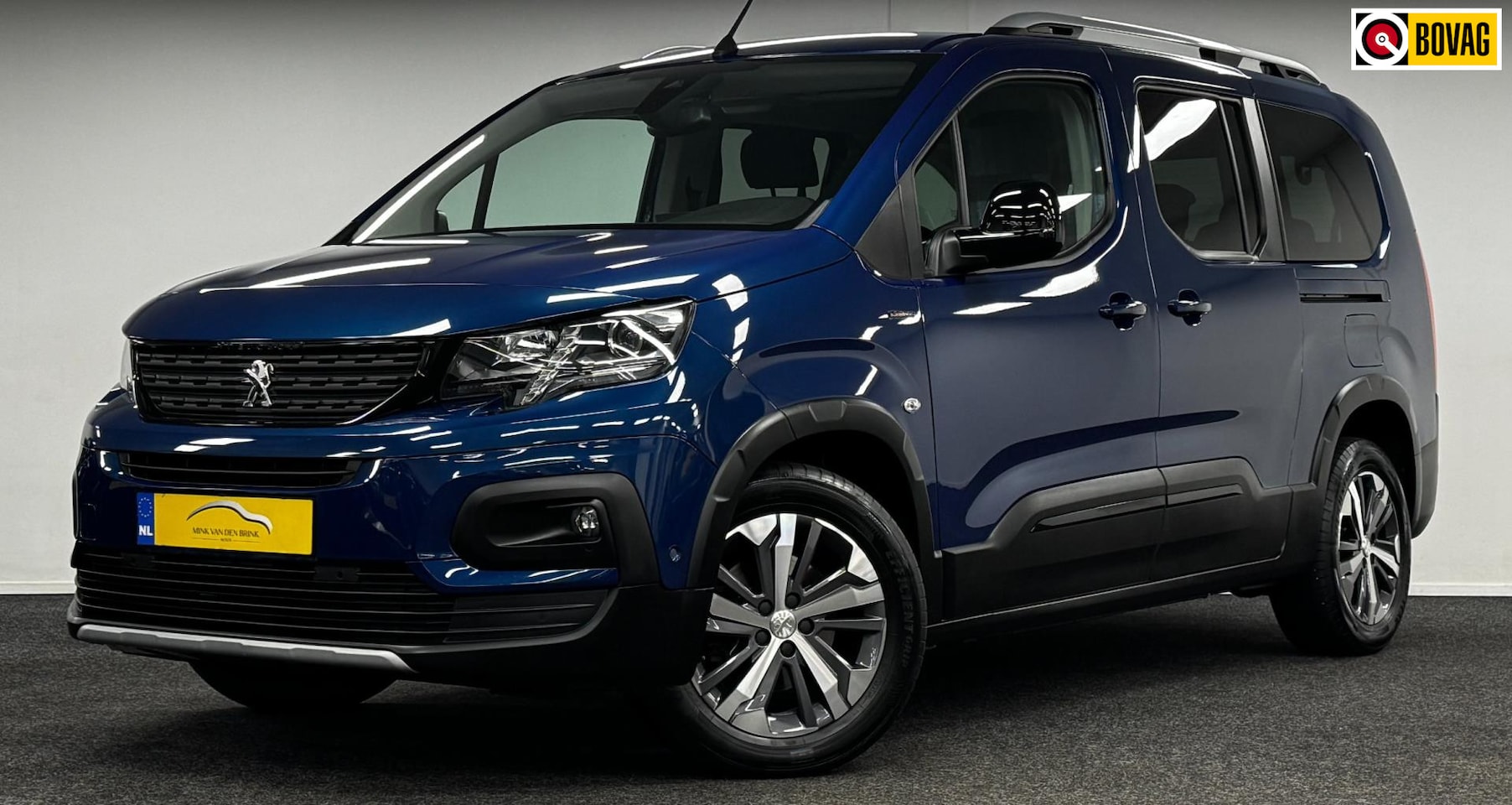 Peugeot Rifter Long - 1.2 Puretech Long GT*7Pers*Camera*Navi*Carplay*CruiseContr! - AutoWereld.nl