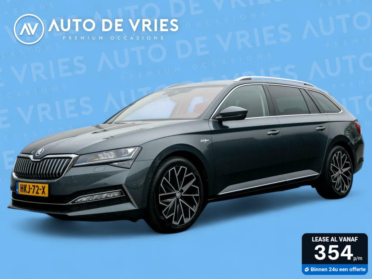 Skoda Superb Combi - 1.4 TSI iV 218pk Laurin & Klement | Leder | Travel Assist | 360 Camera | Stoelventilatie - AutoWereld.nl