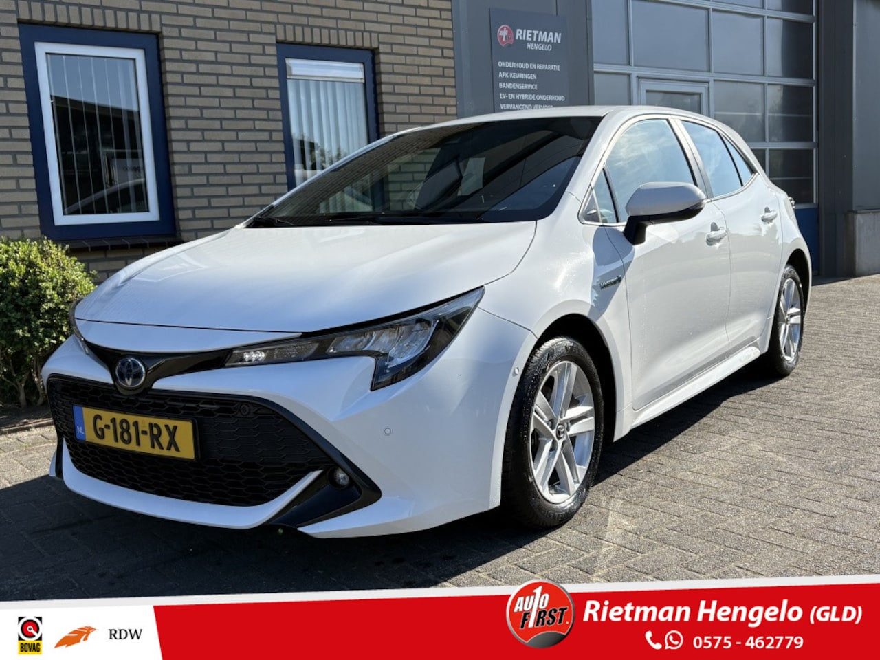 Toyota Corolla - 1.8 Hybrid Active AUTOMAAT-TREKHAAK-STOELVERWARMING - AutoWereld.nl