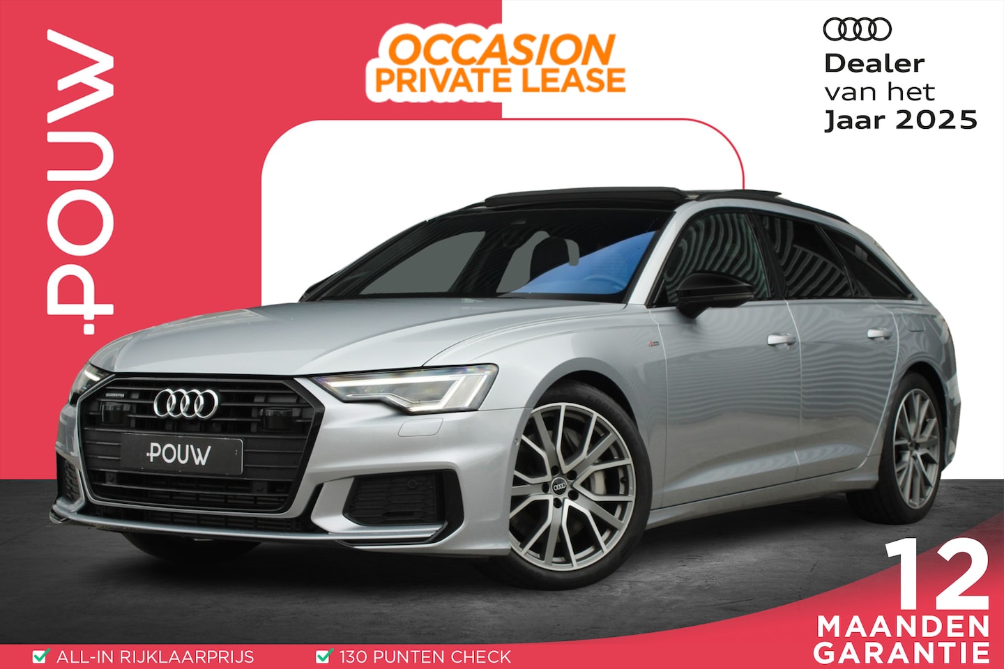 Audi A6 Avant - 50 TFSI e 299pk quattro S Edition | Trekhaak | Side Assist | Adaptieve Cruise Control | Ac - AutoWereld.nl