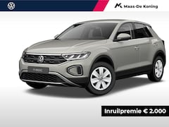 Volkswagen T-Roc - Edition 1.0 TSI 116 pk 6 versn. Hand · Multifunctioneel stuurwiel · Parkeersensor voor en