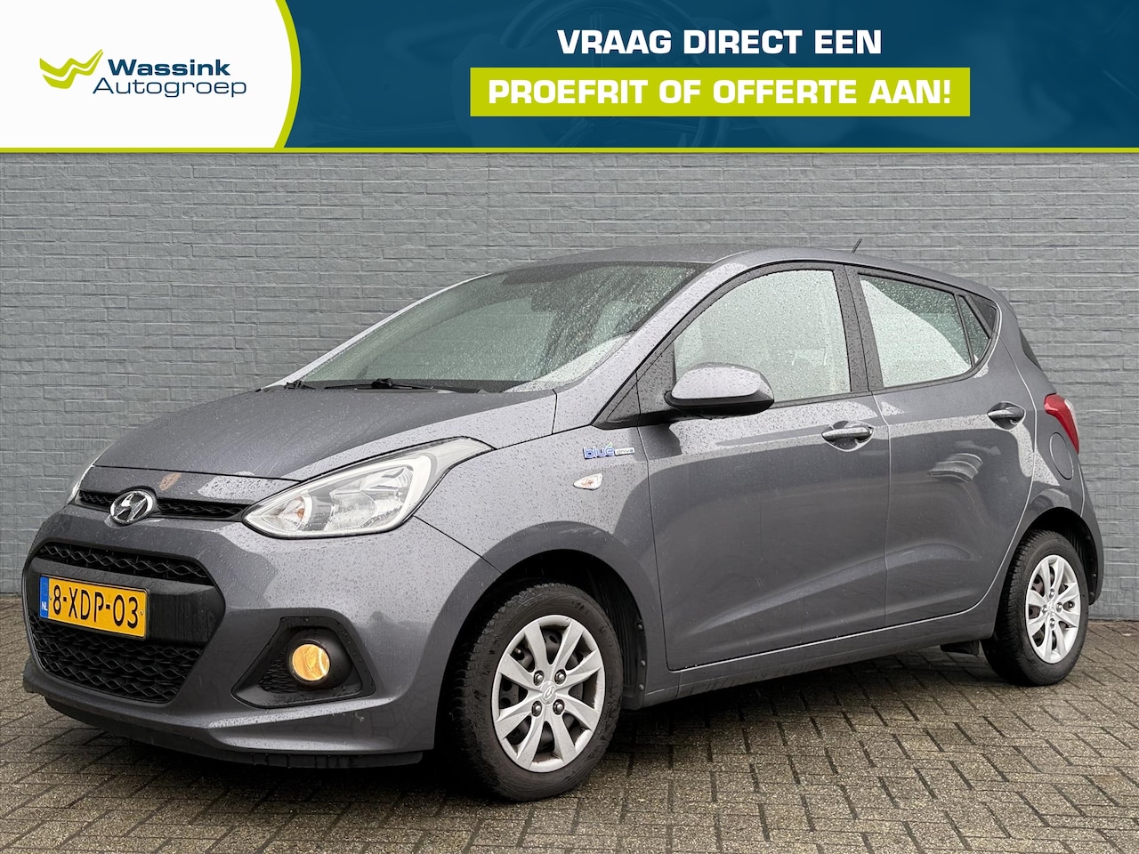 Hyundai i10 - 1.0i 66pk Blue 4pl. Comfort | 2din Scherm met Navigatie | Climate Control - AutoWereld.nl