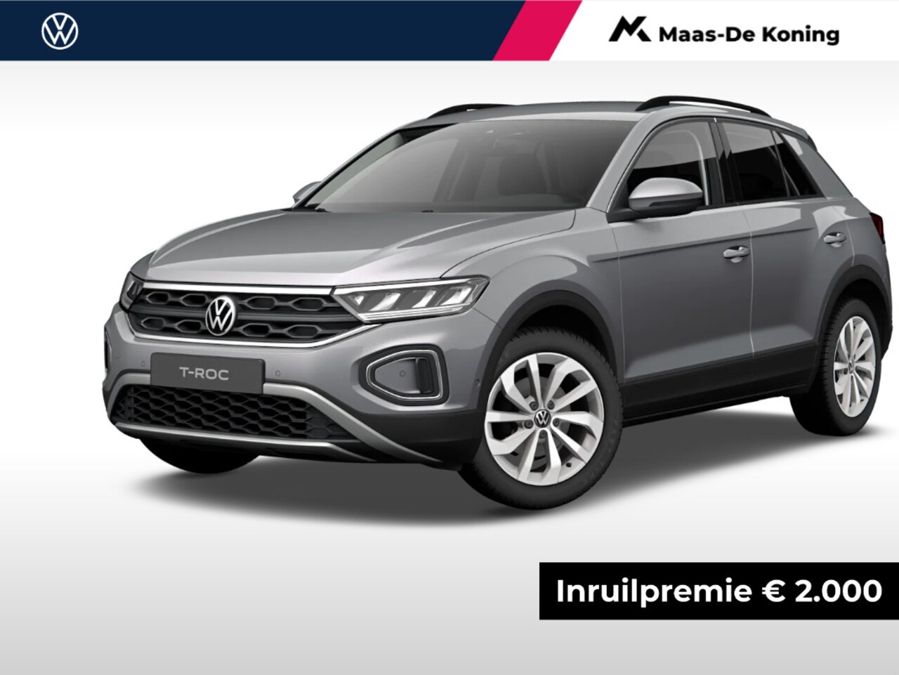 Volkswagen T-Roc - Life Edition 1.5 TSI 150 pk 7 versn. DSG · Achteruitrijcamera · parkeersensoren voor en ac - AutoWereld.nl