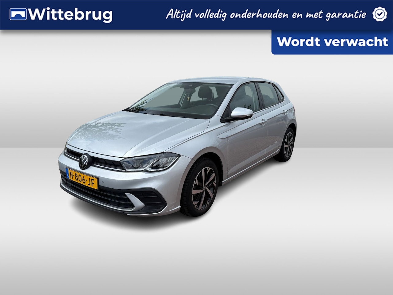 Volkswagen Polo - 1.0 TSI Life / Navigatie / App connect / Parkeersensoren V+A / Lichtmetaal 16 inch / - AutoWereld.nl