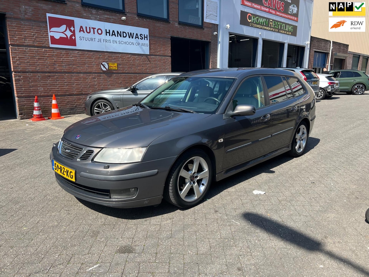 Saab 9-3 Sport Estate - 1.8t Vector AUTOMAAT Leder Clima Cruise - AutoWereld.nl