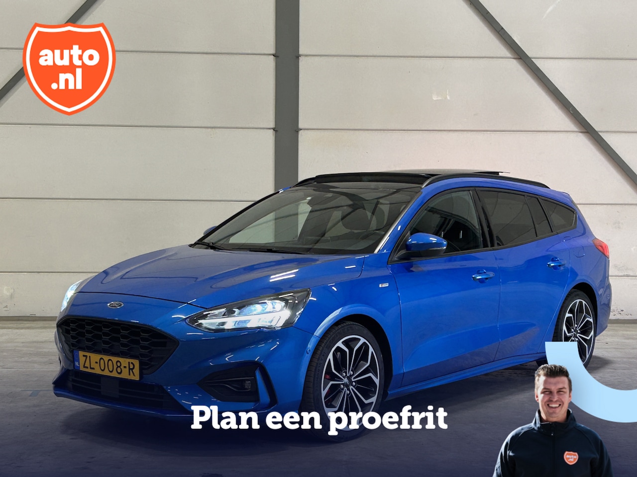 Ford Focus Wagon - 1.5 EcoBoost ST Line Business | Panoramadak | Trekhaak | Winter-Pack | B&O | Dodehoek dete - AutoWereld.nl