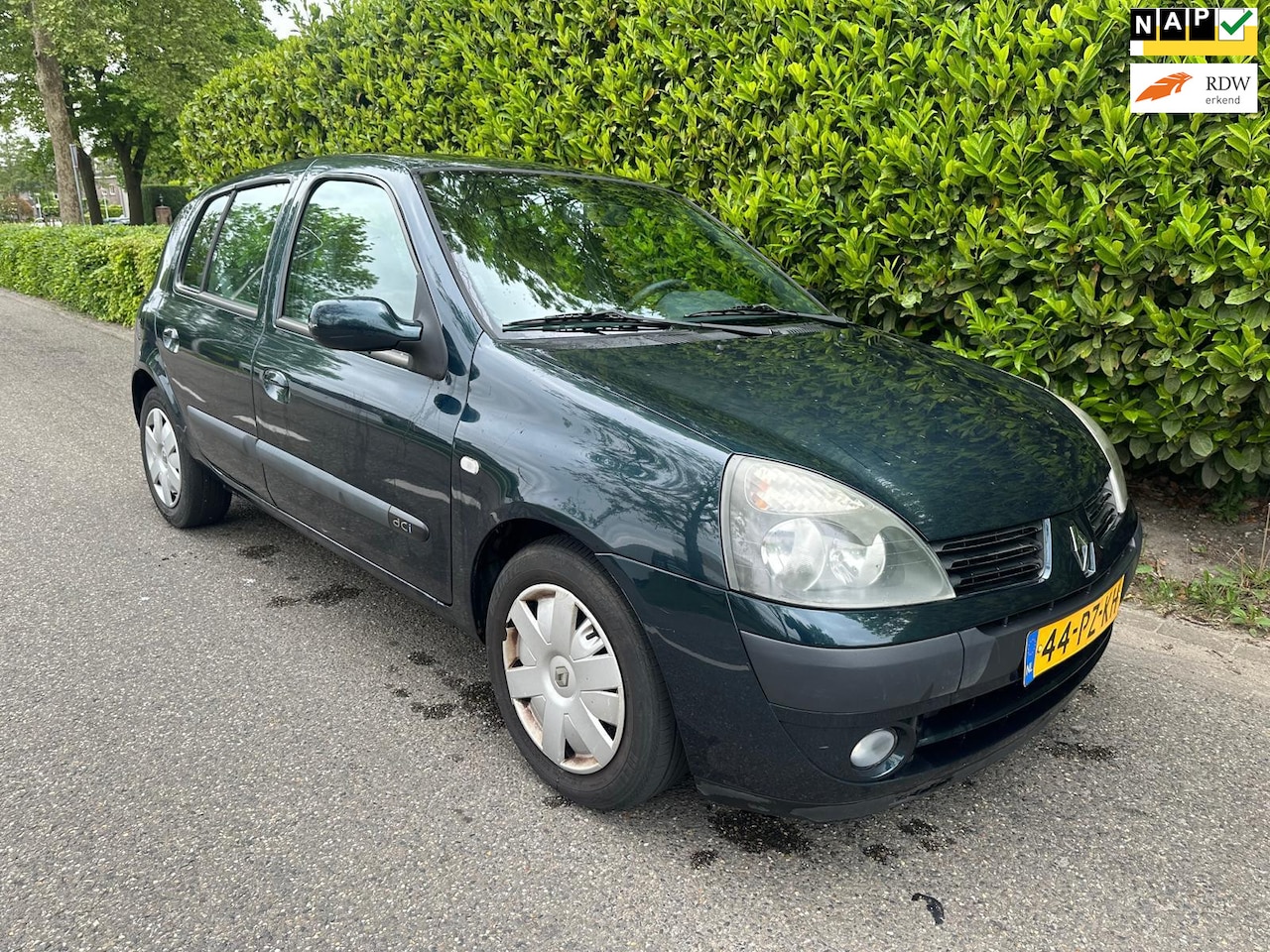 Renault Clio - 1.5 dCi Dynamique Luxe Bj'01-2005 AIRCO !! APK !! - AutoWereld.nl