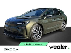 Skoda Enyaq iV - 60 Sportline Elektromotor 204 PK | 21" lichtmetalen velgen | Trekhaak | Head-Up Display |
