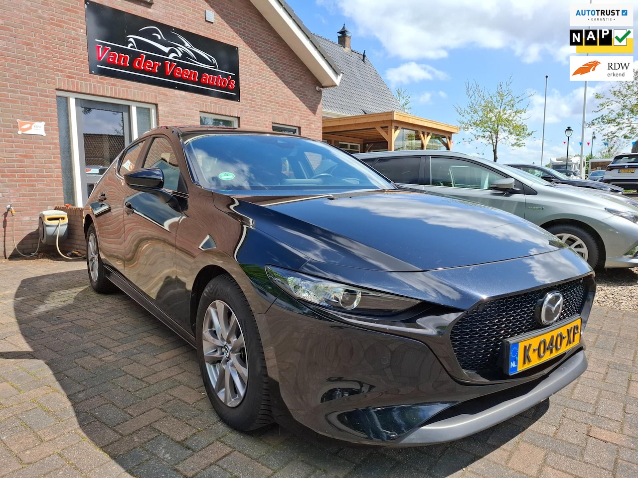 Mazda 3 - 2.0 e-SkyActiv-X M Hybrid 180 Comfort met Bose. Leder, stoel- & stuurverw, navi, adap.crui - AutoWereld.nl