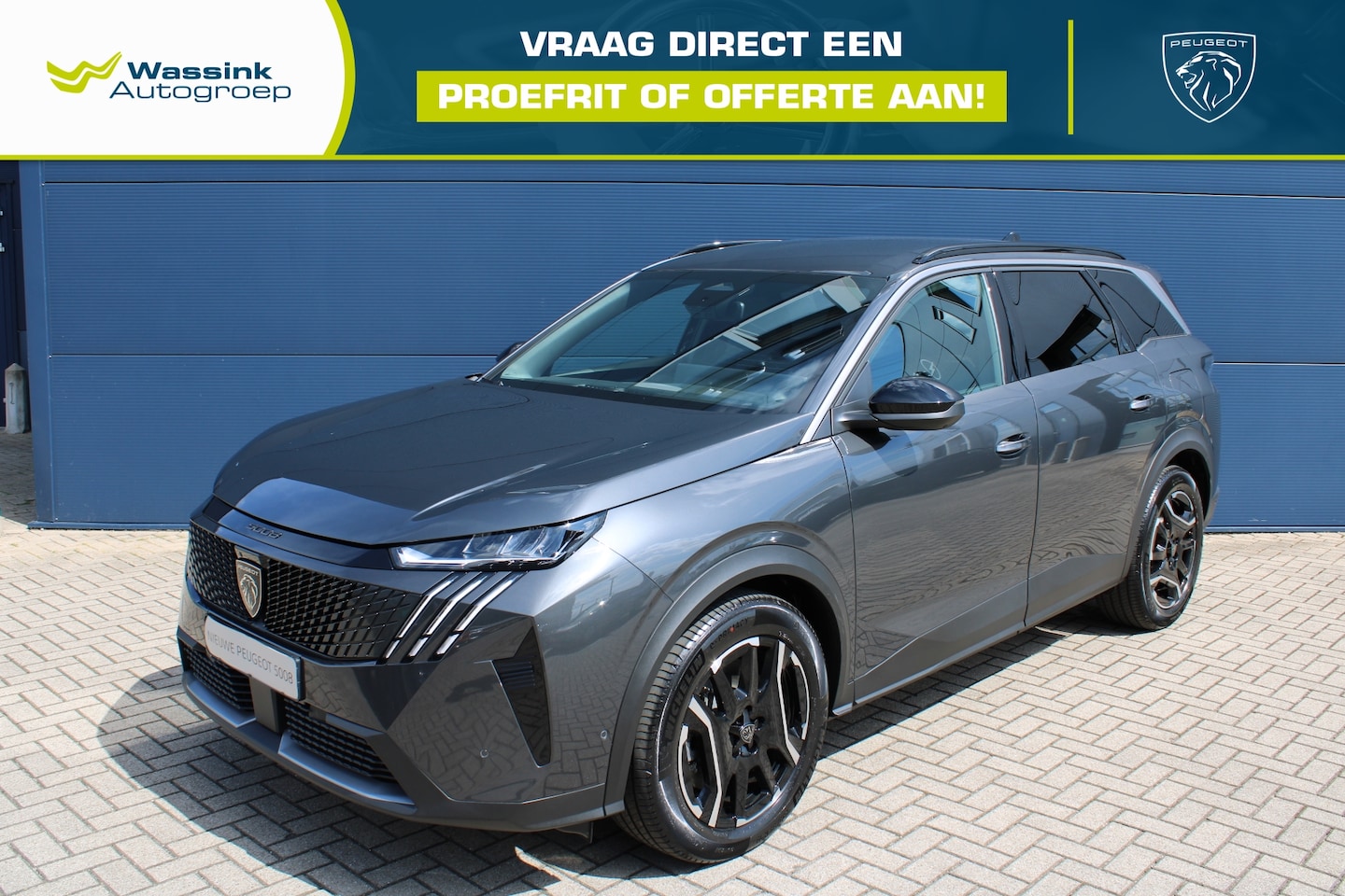 Peugeot e-5008 - EV 73 kWh 210pk Allure Avantage | Navigatie | 360 camera | Stoelverwarming | Parkeersensor - AutoWereld.nl