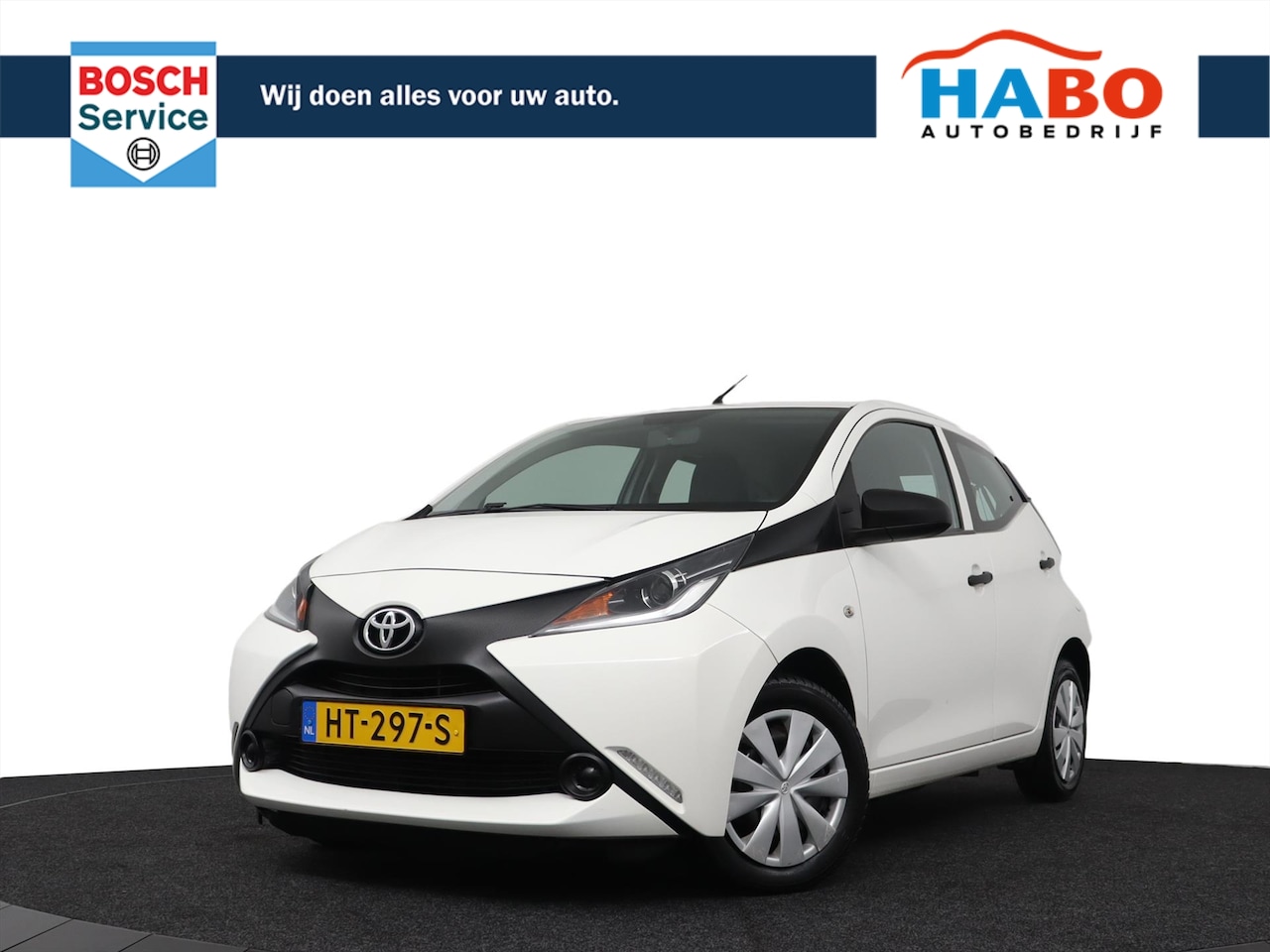 Toyota Aygo - 1.0 VVT-I X-NOW 5DRS AC/CV+AB/ELEK.RAMEN/DAGRIJ.VERLICHTING - AutoWereld.nl
