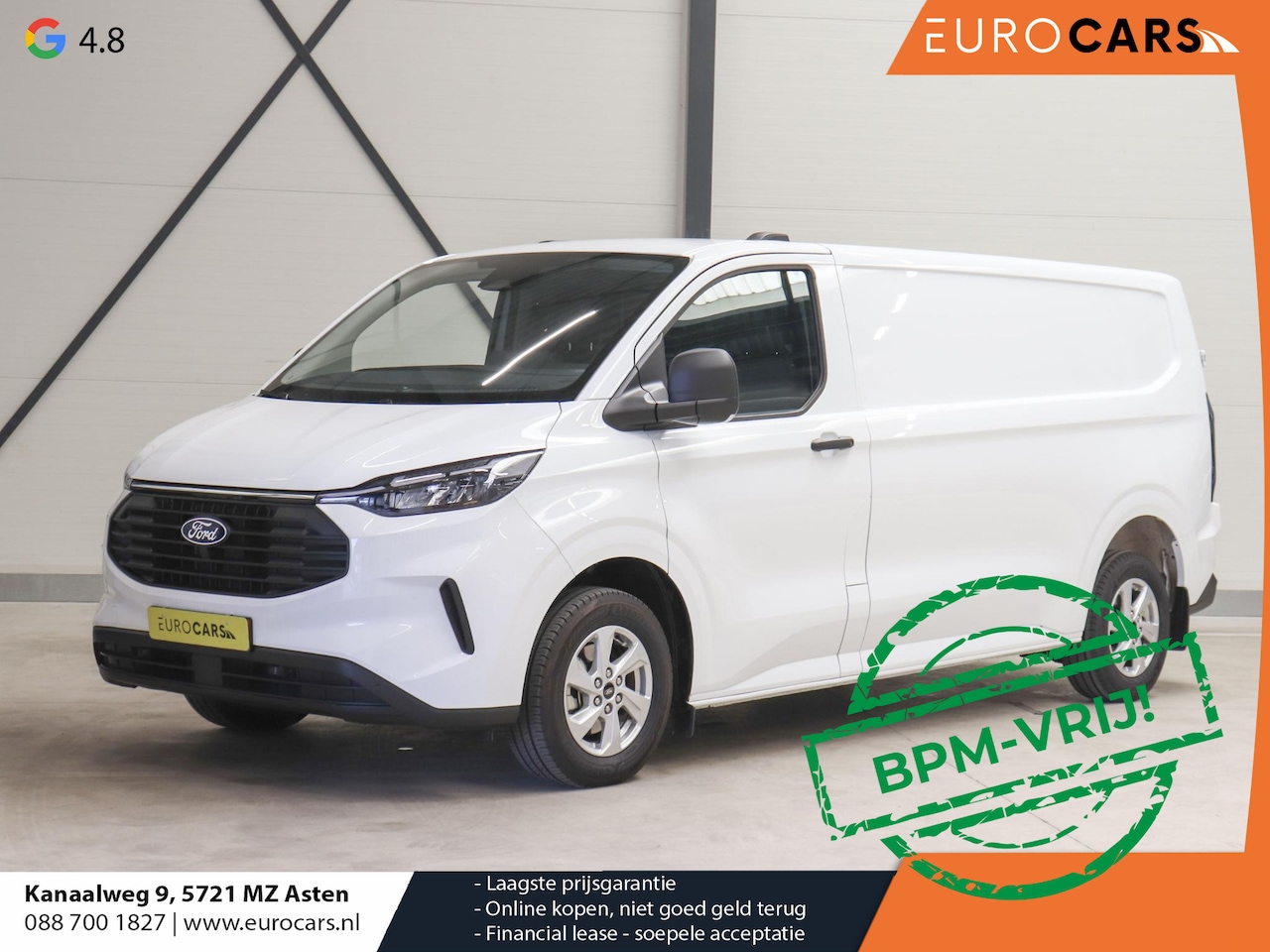 Ford Transit Custom - 280 2.0 TDCI L2H1 Trend NM Airco Cruise Navi PDC Camera Carplay - AutoWereld.nl